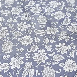 Karaca Bettwäsche-Home Celerina Blau 100% Baumwolle Einzel Bettbezug Set Blau01