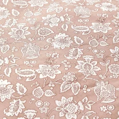Karaca Bettwäsche-Home Celerina Rosa 100% Baumwolle Einzel Bettbezug Set Rosa01