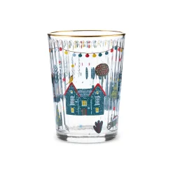 Karaca Wasserglas-Home Chick 500 ml 6-Teiliges Getränkeglas-Set Multıfarben