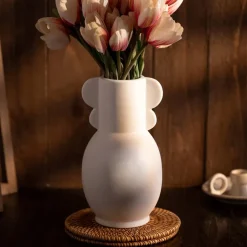Karaca Vasen-Home Coy Dekorative Vase Weıß01
