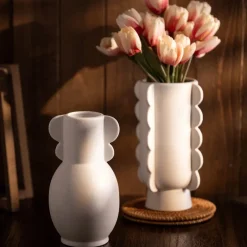 Karaca Vasen-Home Coy Dekorative Vase Weıß01