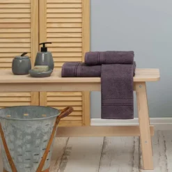 Karaca Handtücher-Home Daily Soft 100% Baumwolle Handtuch 50x90 cm Anthrazit Anthracıt01