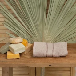 Karaca Handtücher-Home Daily Soft Beige 100% Baumwolle Handtuch 30x50 cm Beıge01