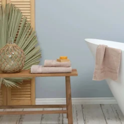 Karaca Handtücher-Home Daily Soft Beige 100% Baumwolle Handtuch 50x90 cm Beıge01