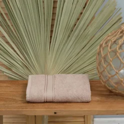 Karaca Handtücher-Home Daily Soft Beige 100% Baumwolle Handtuch 70x140 cm Beıge01