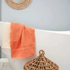 Karaca Handtücher-Home Daily Soft Hellrosa 100% Baumwolle Handtuch 30x50 cm Somon