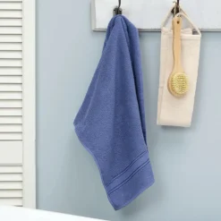 Karaca Handtücher-Home Daily Soft Indigo 100% Baumwolle Handtuch 50x90 cm Indıgo