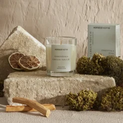 Karaca Kerzenständer-Home Essentials Green Touch Duftkerze Su Yeşili