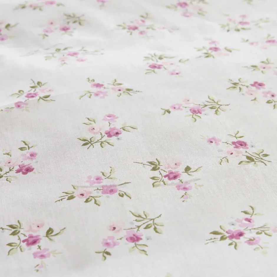Karaca Bettwäsche-Home Glen Baumwolle Einzel Bettdeckenbezug Set Rosa Rosa01