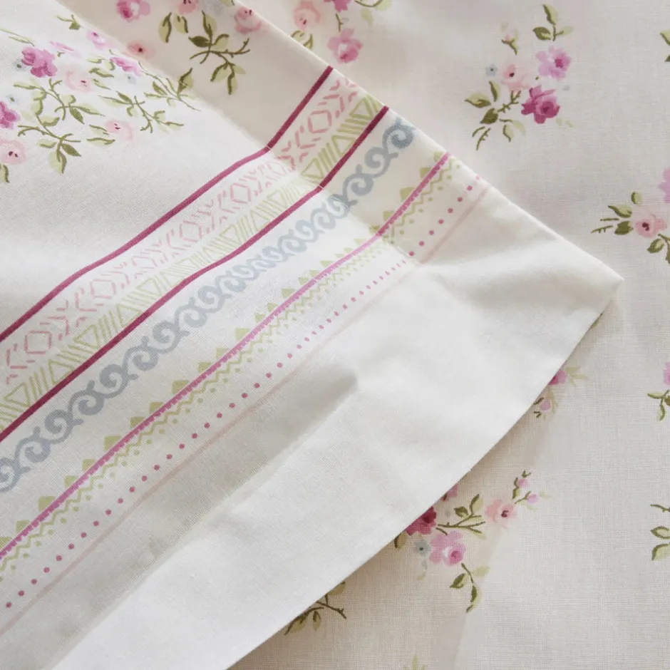Karaca Bettwäsche-Home Glen Doppel Bettbezug Set, 100% Baumwolle, Rosa Rosa01