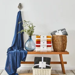 Karaca Decken-Home Grey Cable Knit Throw Öko-Tex Zertifiziert Grau02