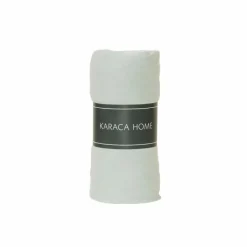 Karaca Bettlaken-Home Grüne Jersey Doppelbett Spannbettlaken Yeşil