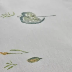 Karaca Bettwäsche-Home Herbal 100% Baumwolle Doppelbett Bettwäsche Set Weiß Weıß01