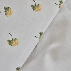 Karaca Bettwäsche-Home Herbal 100% Baumwolle Doppelbett Bettwäsche Set Weiß Weıß01