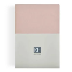 Karaca Bettlaken-Home Jersey Fitted Bettlaken Lachs Rosa (140x200 cm) Öko-Tex Zertifiziert Somon