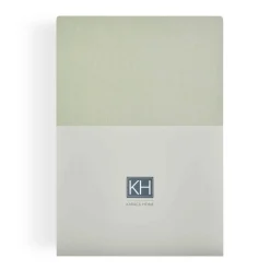 Karaca Bettlaken-Home Jersey Fitted Bettlaken Olivgrün (100x200 cm) Öko-Tex Zertifiziert Grün01