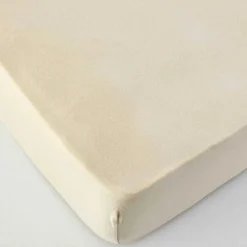 Karaca Bettlaken-Home Jersey Fitted Bed Sheet 120x200 cm + 30 cm Öko-Tex Zertifiziert Beıge01