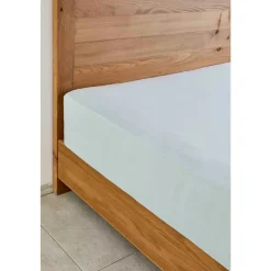 Karaca Bettlaken-Home Jersey Fitted Bettlaken (200x200 cm) Öko-Tex Zertifiziert Hellblau