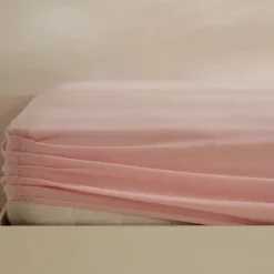 Karaca Bettlaken-Home Jersey Spannbettlaken, 160x200+30cm, Dusty Pink Staubıges Rosa