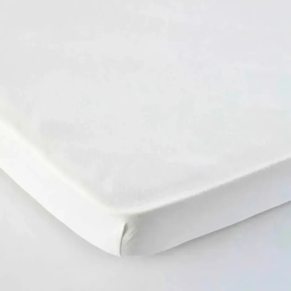 Karaca Bettlaken-Home Jersey Spannbetttuch, Super King, Weiß Ecru01