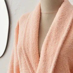 Karaca Bademantel-Home Judi 100% Baumwolle Bademantel Set L/XL Blush