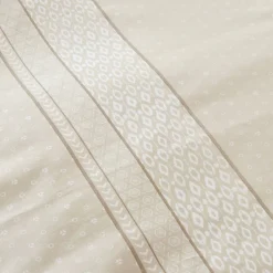 Karaca Bettwäsche-Home Keira 100% Baumwolle Bettwäsche-Set Beige Beıge01