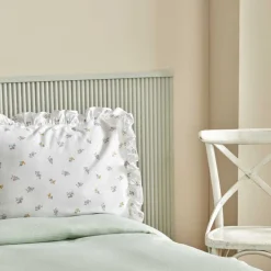 Karaca Tagesdecke Set-Home Lidya, 100% Baumwolle Doppelbett Tagesdecke Set, Grün Yeşil