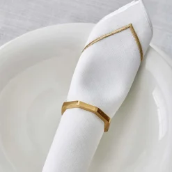 Karaca Tischdecken-Home Linen 13-teiliges Tischtuch-Set Gold