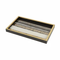 Karaca Dekoratives Tablett-Home Margery Tablett 24x39 cm Multıfarben