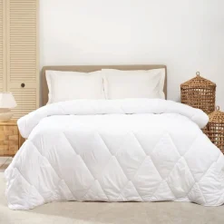 Karaca Kopfkissen & Bettdecken-Home Microfiber Soft Doppelbettdecke Weıß01