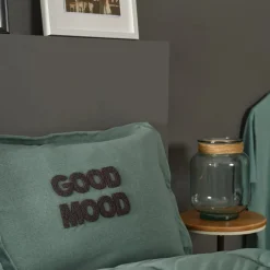 Karaca Kopfkissen & Bettdecken-Home Motto Cotton Comfort Double Oil Grün01