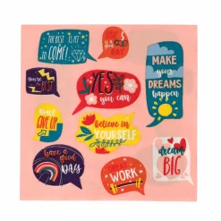 Karaca Serviette & Serviettenhalter-Home Motto papier-serviette 20er-pack 33x33 cm Multıfarben