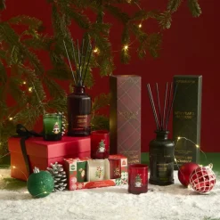 Karaca Kerzen-Home New Year Jahreswechsel Zeremonie 3er Set Duftkerzen Rot02