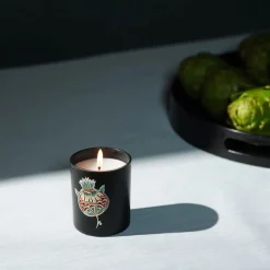 Karaca Kerzen-Home Paye duftende Glas Schwarz Kerze Schwarz01