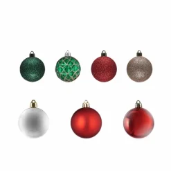 Karaca Deko-Objekte-Home Red Gold 34-teiliges Baumschmuck-Set