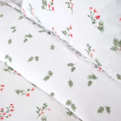 Karaca Bettwäsche-Home Silvie Bettbezug Set,100% Baumwolle, Rot Rot02