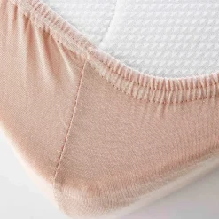 Karaca Bettlaken-Home Spannbettlaken Salmon Pink 70x140 cm + 20 cm Öko-Tex Zertifiziert Somon