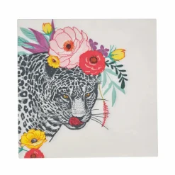 Karaca Serviette & Serviettenhalter-Home Tiger 20-Piece Paper Napkin Set 33x33 cm Multıfarben