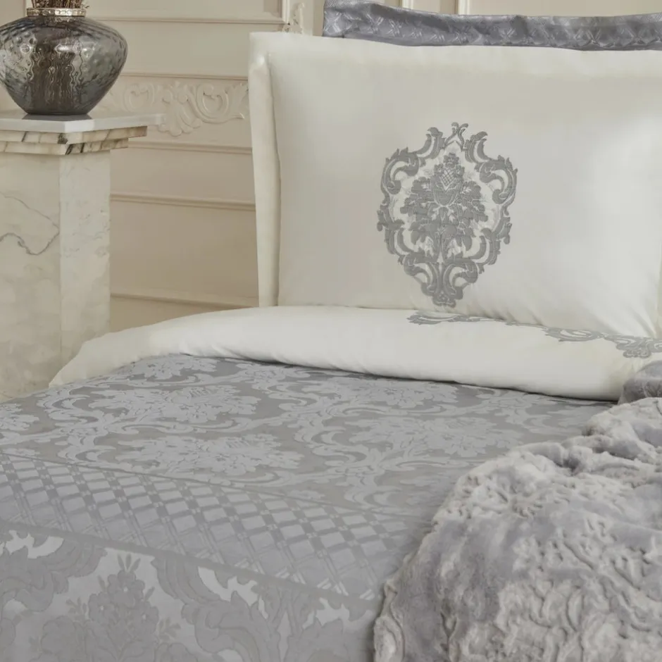 Karaca Hochzeitspakete-Home Tuğba 8-teiliges Private Hochzeitsset Silver Sılber