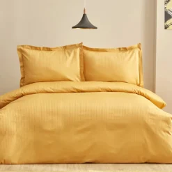 Karaca Bettwäsche-Home Uniq 100% Baumwolle Double Sateen Bettbezug Senf Senf01