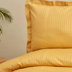Karaca Bettwäsche-Home Uniq 100% Baumwolle Double Sateen Bettbezug Senf Senf01