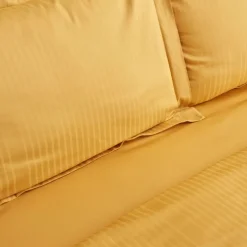 Karaca Bettwäsche-Home Uniq 100% Baumwolle Double Sateen Bettbezug Senf Senf01