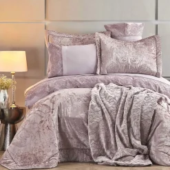 Karaca Hochzeitspakete-Home Valeria Best getrocknete Rose 8 Stück Mitgift-Set Staubıge Rose