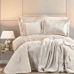 Karaca Hochzeitspakete-Home Valeria Best 8-teiliges Heiratsset Gold