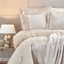 Karaca Hochzeitspakete-Home Valeria Best 8-teiliges Heiratsset Gold