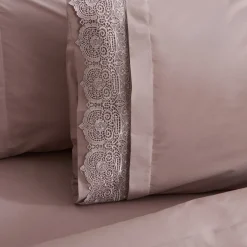 Karaca Hochzeitspakete-Home Valeria Queen 8-teiliges Geschenkset für Paare Altrosa Staubıge Rose
