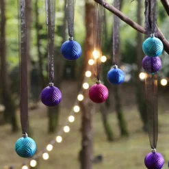 Karaca Deko-Objekte-Home Weihnachten Bunte Baumschmuck Set, 12 Teilig, 6 cm Multıfarben