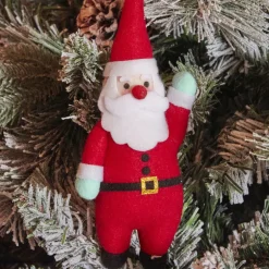 Karaca Deko-Objekte-Home Weihnachtsmann Baumschmuck, 20 cm Rot02