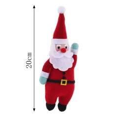 Karaca Deko-Objekte-Home Weihnachtsmann Baumschmuck, 20 cm Rot02