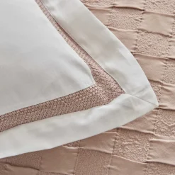 Karaca Hochzeitspakete-Home White Collection Braut Carina 80 Fäden 100% Baumwolle 8-teiliges Hochzeitsset Puder